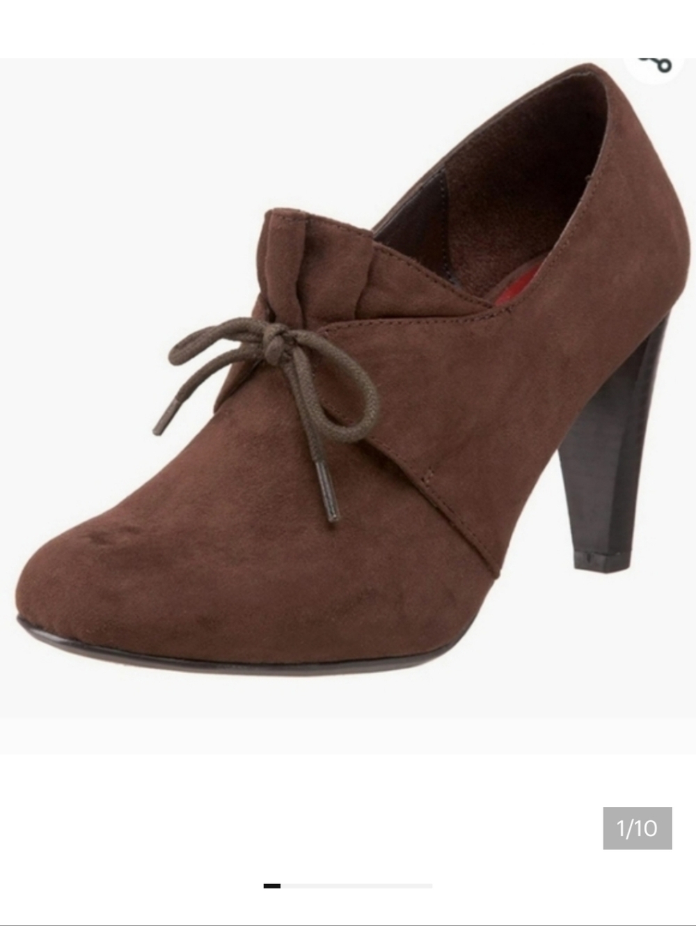 ANN MARINO Library High Heel Oxford Size 7.5